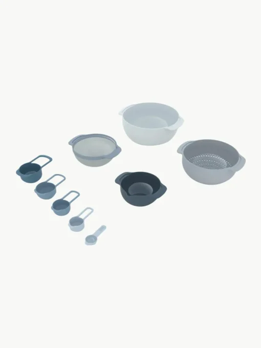 Schalen en maatlepel Nest Plus, set van 9