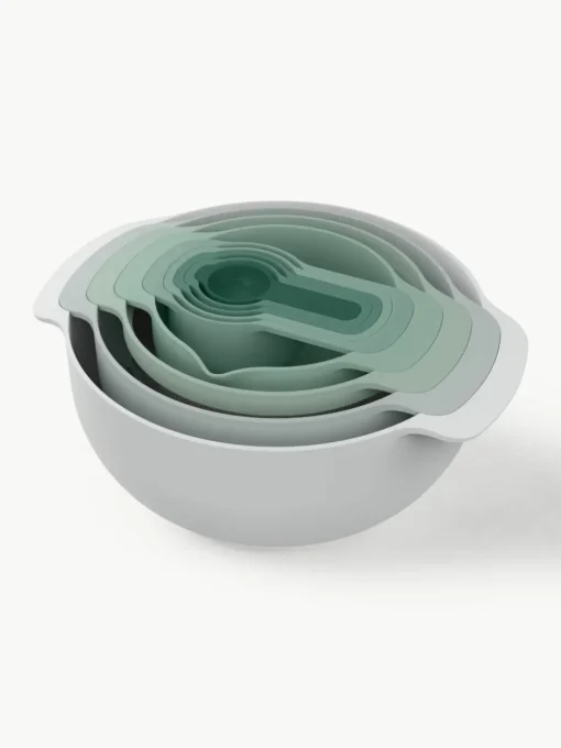 Schalen en maatlepels Nest Plus, set van 9