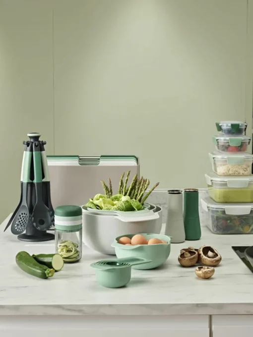 Schalen en maatlepels Nest Plus, set van 9