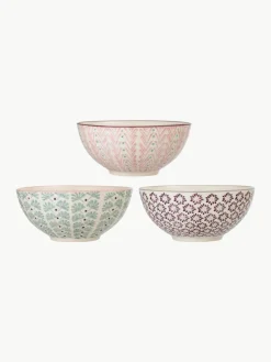 Schalen Maya met klein patroon, set van 3