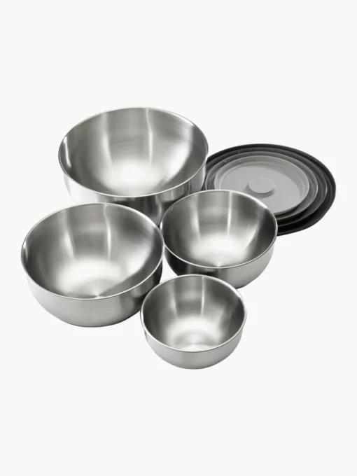 Schalen Nest met deksels, set van 4