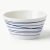 Schalen Pacific blauw van porselein