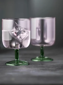 Schalen Torino uit borosilicaatglas, 2 stuks