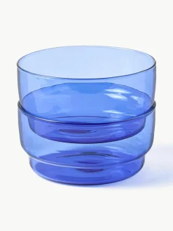 Schalen Torino uit borosilicaatglas, 2 stuks