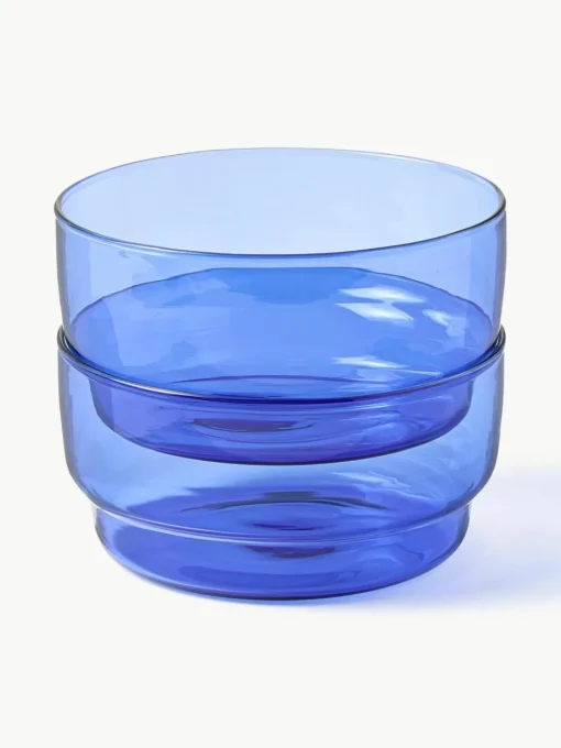 Schalen Torino uit borosilicaatglas, 2 stuks