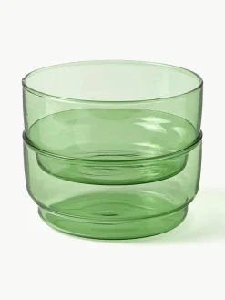 Schalen Torino uit borosilicaatglas, 2 stuks