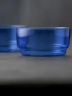 Schalen Torino uit borosilicaatglas, 2 stuks