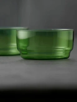 Schalen Torino uit borosilicaatglas, 2 stuks