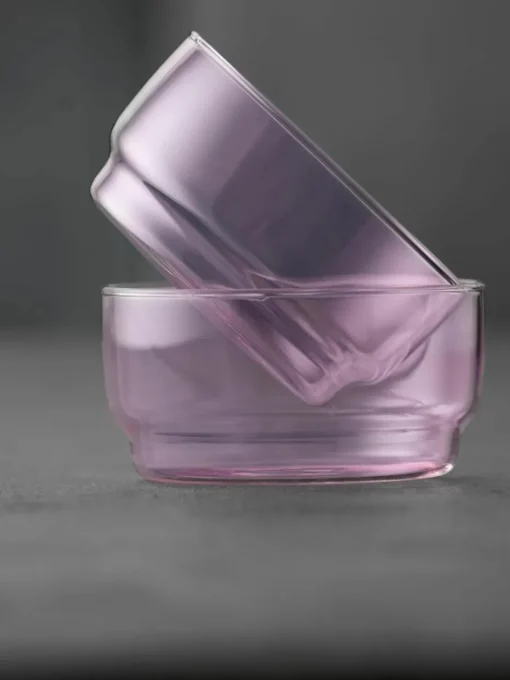 Schalen Torino uit borosilicaatglas, 2 stuks