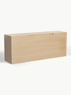 Schoenenkast Collect van eikenhout voor aan de wand