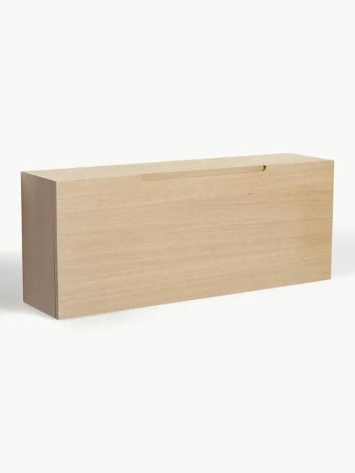Schoenenkast Collect van eikenhout voor aan de wand
