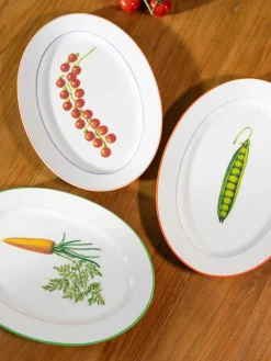 Serveerplateau Pea van beenderporselein