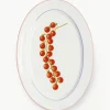 Serveerplateau Tomato van beenderporselein
