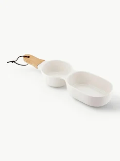 Serveerschaal Classic met houten handvat