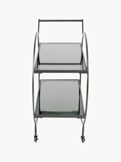 Serveerwagen Loft met glazen tafelbladen