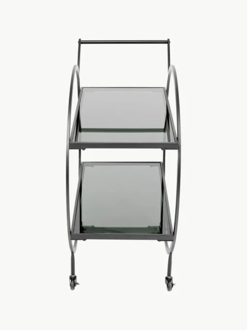 Serveerwagen Loft met glazen tafelbladen