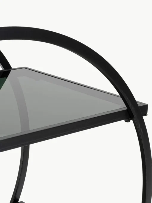 Serveerwagen Loft met glazen tafelbladen