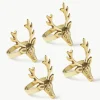 Servetringen Deer, 4 stuks