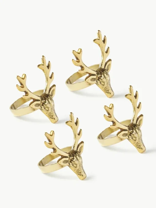 Servetringen Deer, 4 stuks