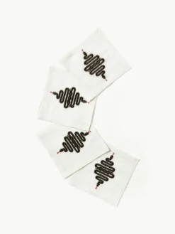 Servetten Snake, 4 stuks