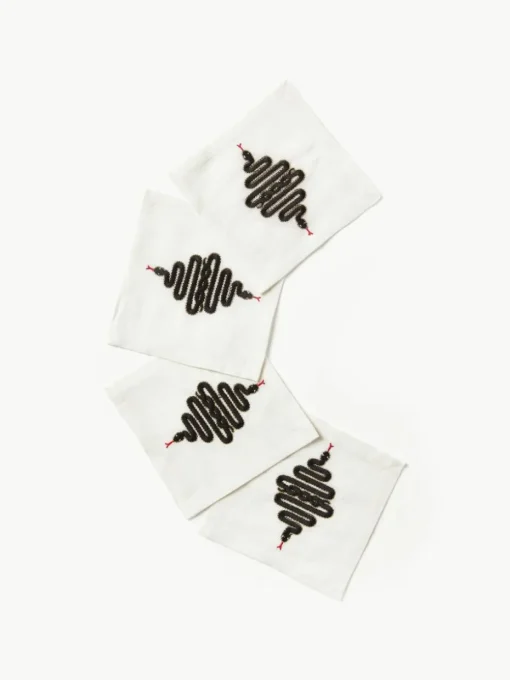 Servetten Snake, 4 stuks