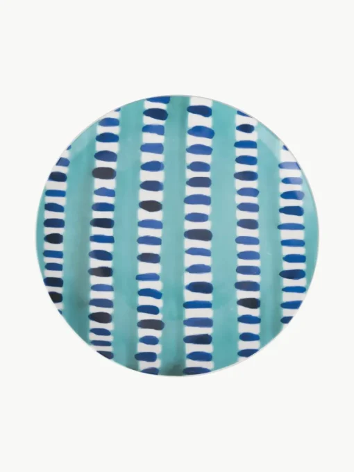 Serviesset Aquazul, 6 personen (18-delig)