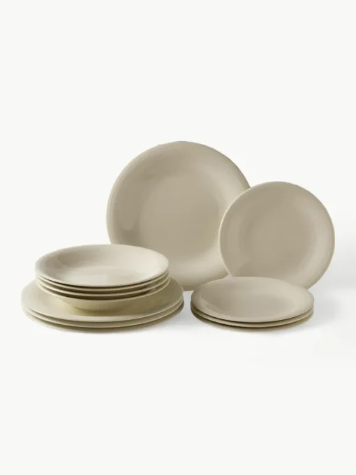 Serviesset Color Loop, 4 personen (12-delig)