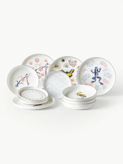 Serviesset Flamboyant, 4 personen (12-delig)