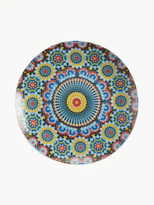 Serviesset Marrakech van porselein, 6 personen (18-delig)