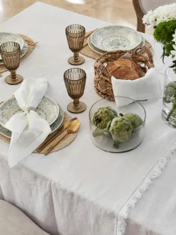 Serviesset Rose met bloemmotief, 6 personen (18-delig)