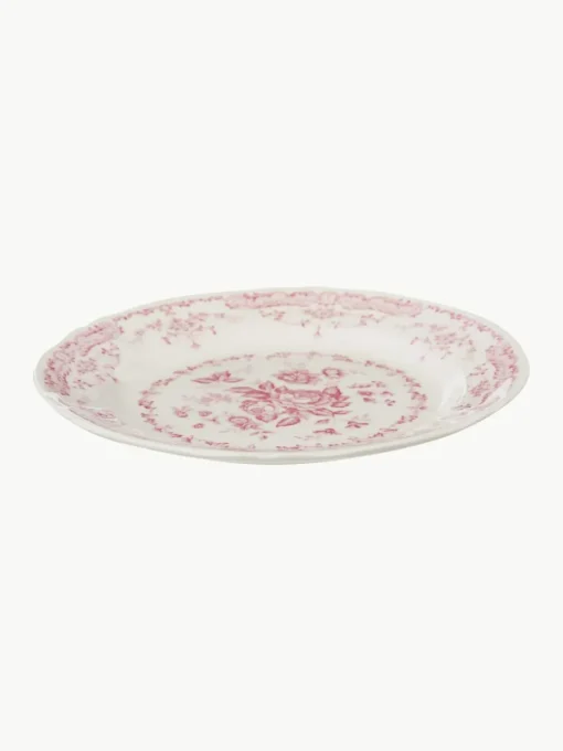 Serviesset Rose met bloemmotief, 6 personen (18-delig)