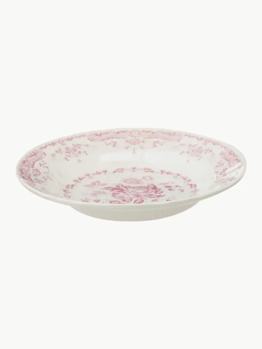 Serviesset Rose met bloemmotief, 6 personen (18-delig)