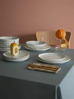 Serviesset Sali met reliëf, 4 personen (12-delig)
