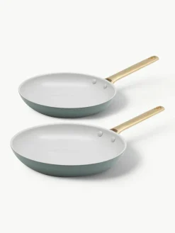 Set van 2 braadpannen Padova met antiaanbaklaag