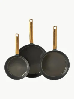Set van 3 braadpannen Padova met antiaanbaklaag
