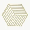 Silicone onderzetter Hexagon