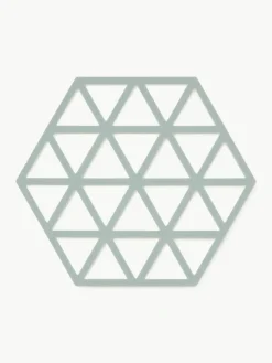Siliconen panonderzetter Triangles, 2 stuks