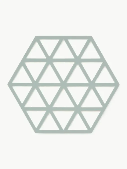 Siliconen panonderzetter Triangles, 2 stuks