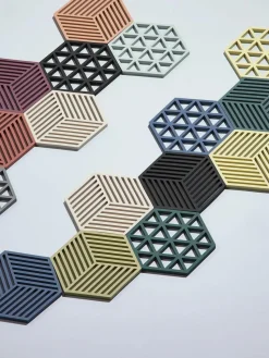 Siliconen panonderzetter Triangles