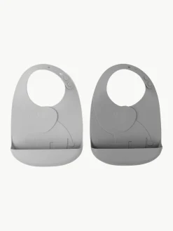 Siliconen slabbetje Peekaboo, 2-delig