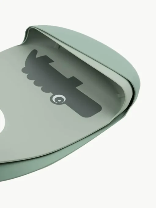 Siliconen slabbetje set Croco, set van 2