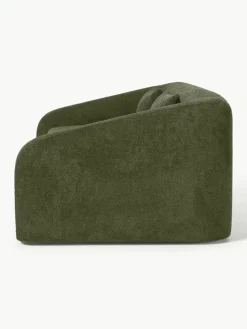 Slaapbank Eliot (3-zits) uit teddy-bouclé