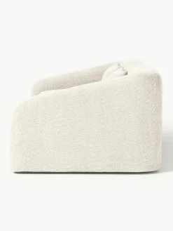 Slaapbank Eliot (3-zits) uit teddy-bouclé