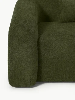Slaapbank Eliot (3-zits) uit teddy-bouclé
