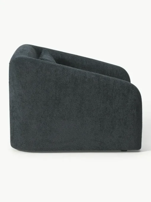 Slaapfauteuil Eliot uit teddy-bouclé