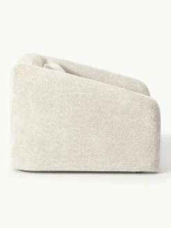 Slaapfauteuil Eliot uit teddy-bouclé