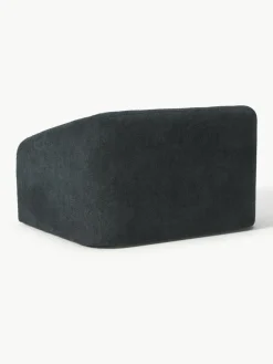 Slaapfauteuil Eliot uit teddy-bouclé