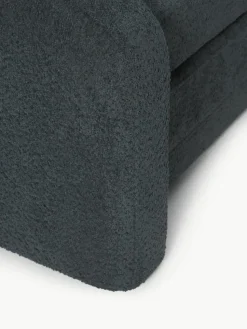 Slaapfauteuil Eliot uit teddy-bouclé