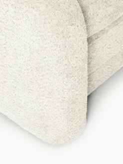 Slaapfauteuil Eliot uit teddy-bouclé