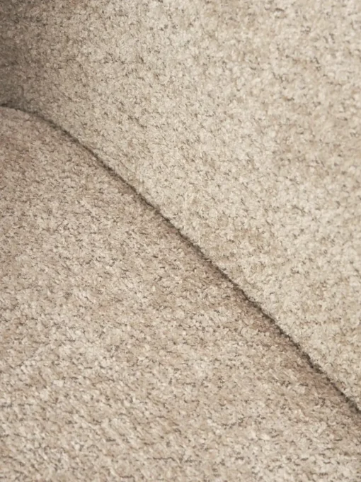 Slaapfauteuil Eliot uit teddy-bouclé